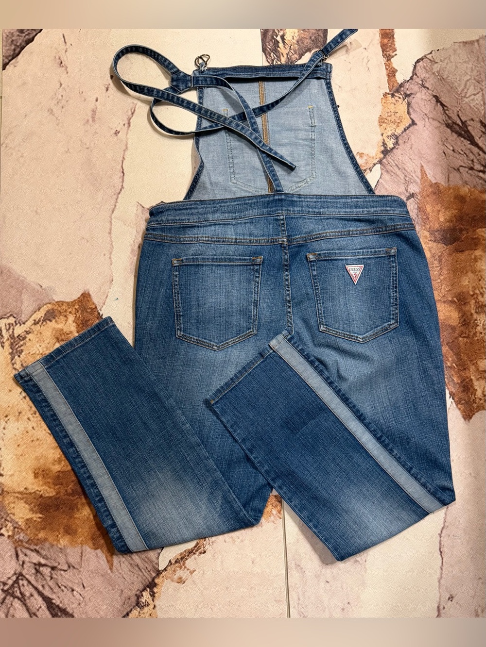 Guess Thin Strappy Overalls